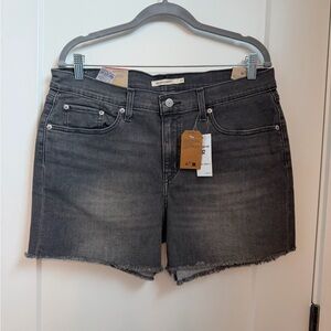 Levi’s Women's Black Denim Shorts
